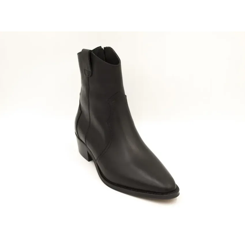 Botines Camperos Mujer Alpe 2548 Negros | Marva Zapatería