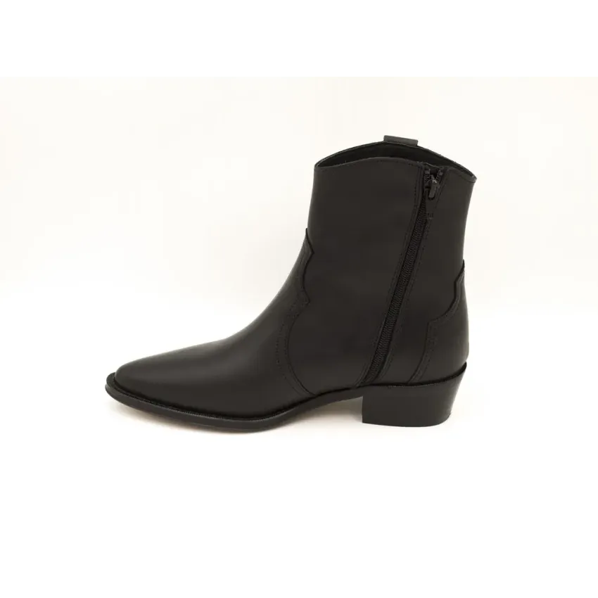 Botines Camperos Mujer Alpe 2548 Negros | Marva Zapatería