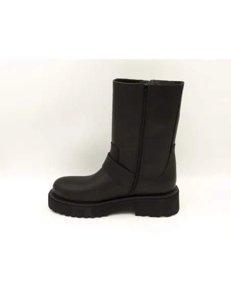 Botas Biker Mujer Alpe 2796 Negras | Marva Zapatería