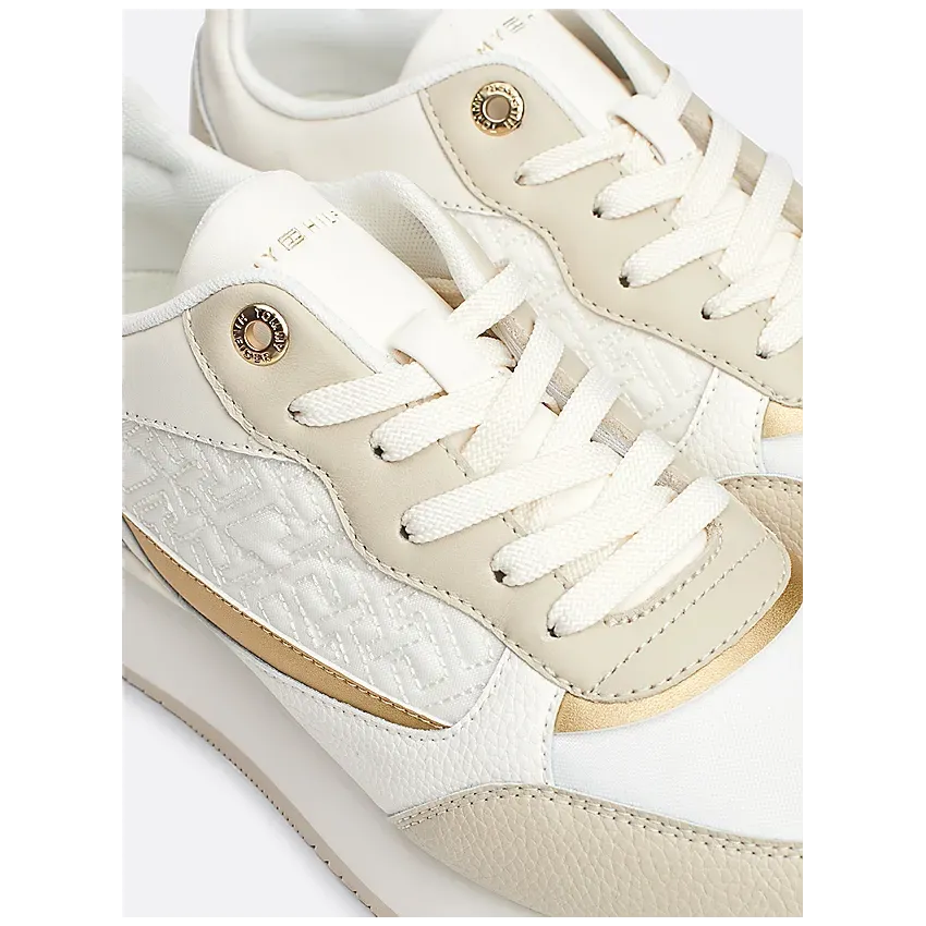 Deportivos Tommy Hilfiger 8248OF6 Beige | Marva Zapatería