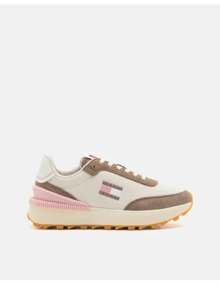 Deportivos Tommy Hilfiger 2511RBK Beige | Marva Zapatería