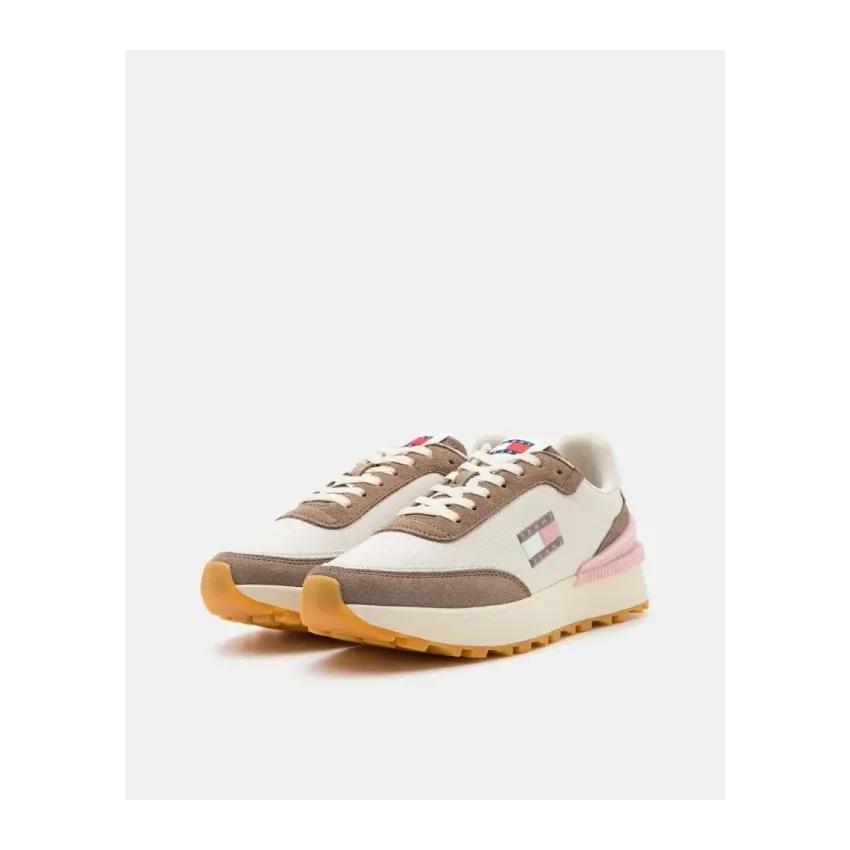 Deportivos Tommy Hilfiger 2511RBK Beige | Marva Zapatería