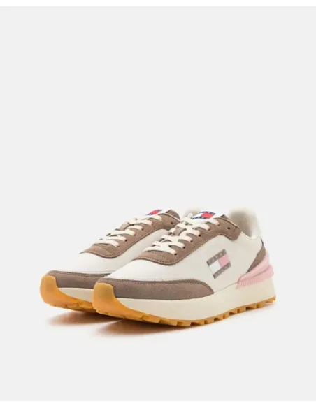 Deportivos Tommy Hilfiger 2511RBK Beige | Marva Zapatería