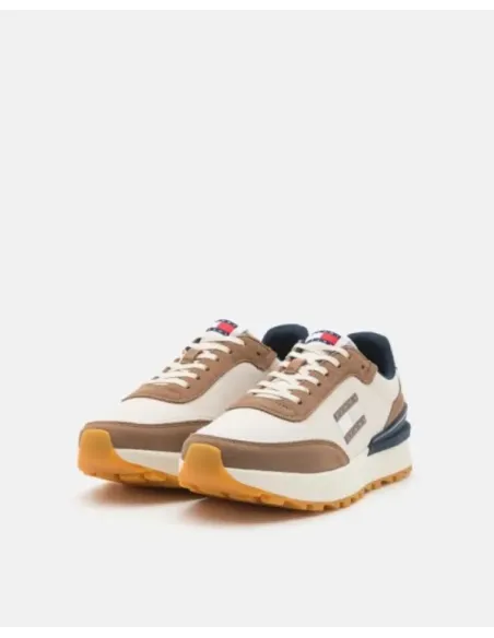 Deportivos Tommy Hilfiger 1265GWE Beige | Marva Zapatería