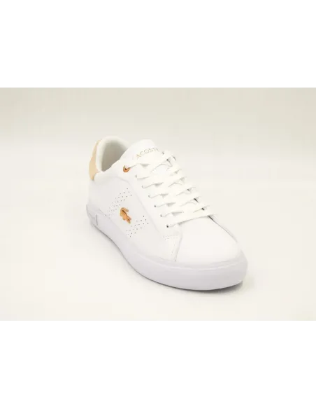 DEPORTIVOS MUJER LACOSTE 48SFA0003 BLANC