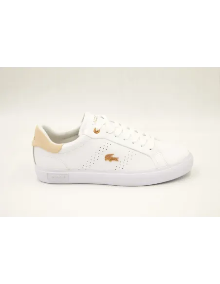 DEPORTIVOS MUJER LACOSTE 48SFA0003 BLANC