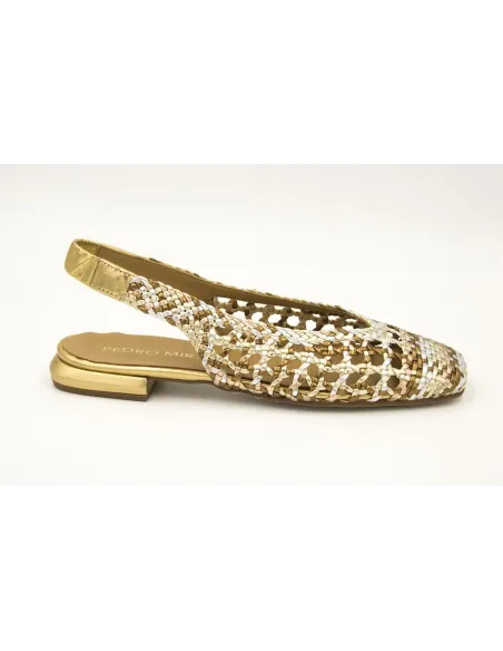 ZAPATOS MUJER PEDRO MIRALLES 17583 ORO