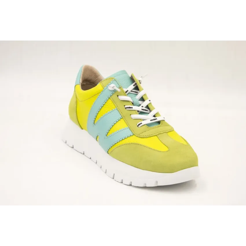 DEPORTIVOS MUJER WONDERS A-2476 AMARILLO