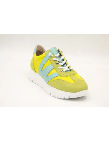 DEPORTIVOS MUJER WONDERS A-2476 AMARILLO