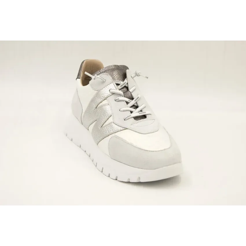 DEPORTIVOS MUJER WONDERS A-2464 PLATA