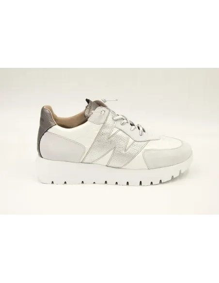 DEPORTIVOS MUJER WONDERS A-2464 PLATA