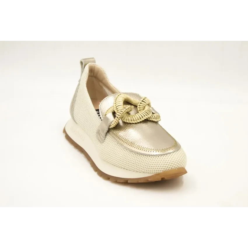 MOCASINES MUJER HISPANITAS HV254065 ORO