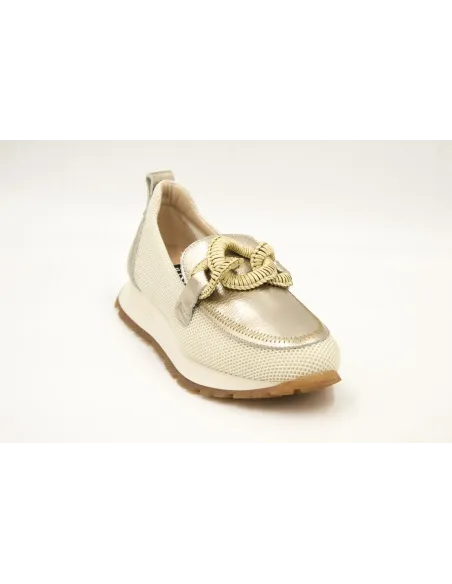 MOCASINES MUJER HISPANITAS HV254065 ORO