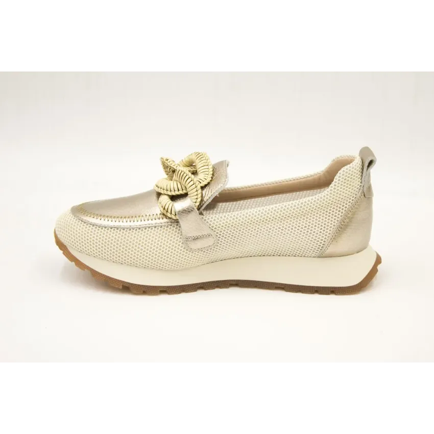 MOCASINES MUJER HISPANITAS HV254065 ORO