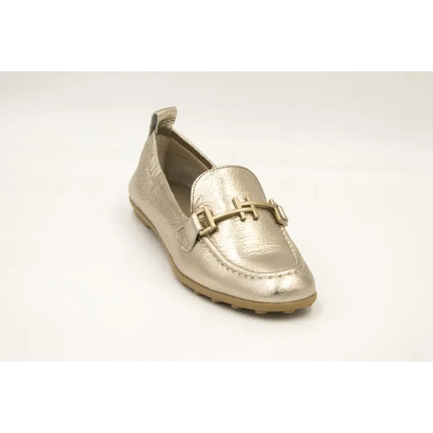 MOCASINES MUJER HISPANITAS HV254027ORO