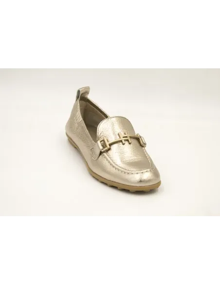 MOCASINES MUJER HISPANITAS HV254027ORO