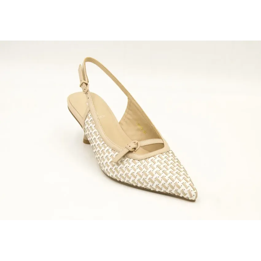 ZAPATOS SALON MUJER JEANNOT TJ627 BEIG