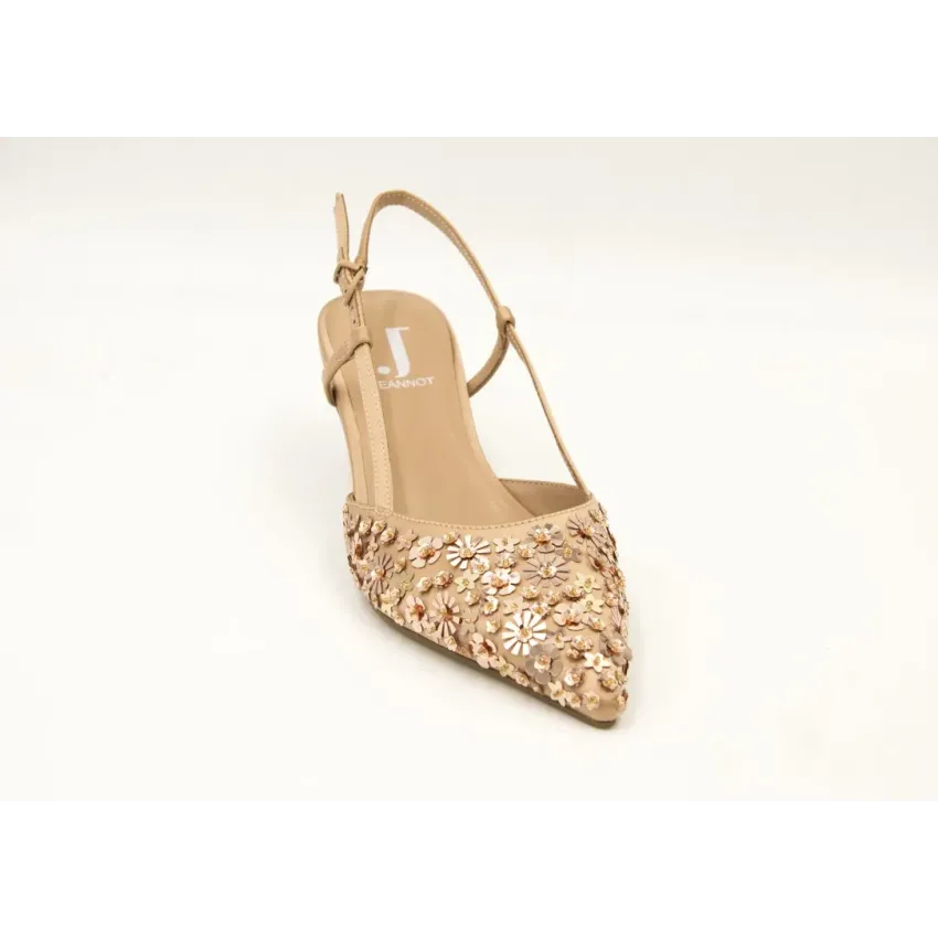 ZAPATOS VESTIR MUJER JEANNOT TJ628 ORO