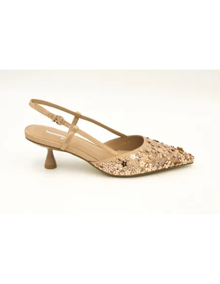 ZAPATOS VESTIR MUJER JEANNOT TJ628 ORO