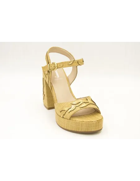 SANDALIAS PLATAFORMA JEANNOT TJ542 BEIG