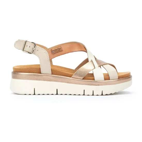SANDALIAS  MUJER PIKOLINOS 0650C1 BEIG