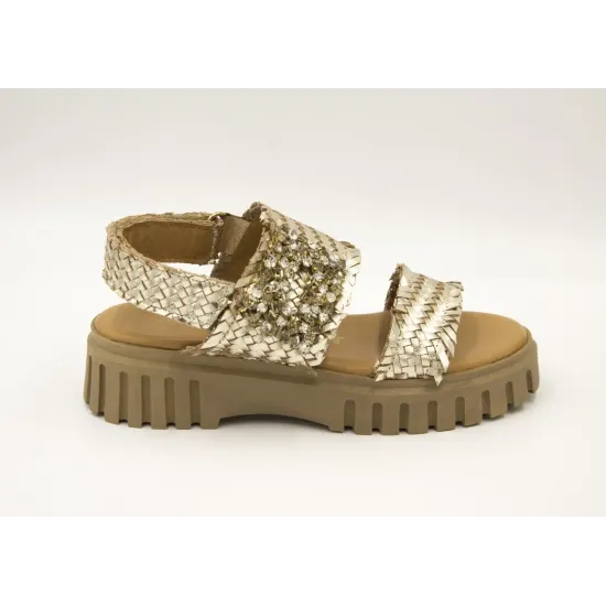 SANDALIAS  MUJER JANET SUELA