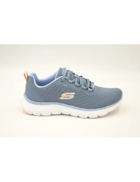 DEPORTIVOS MUJER SKECHERS CELESTE