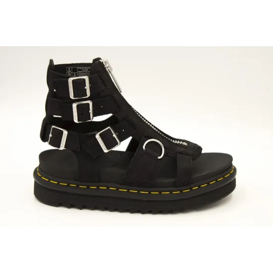 SANDALIAS  MUJER DR MARTENS OLSON NEGRO
