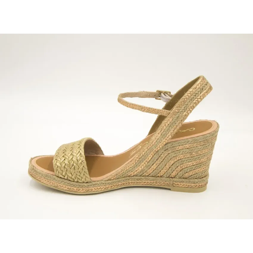 SANDALIAS CUÑA CASTELLER 650 MARRON
