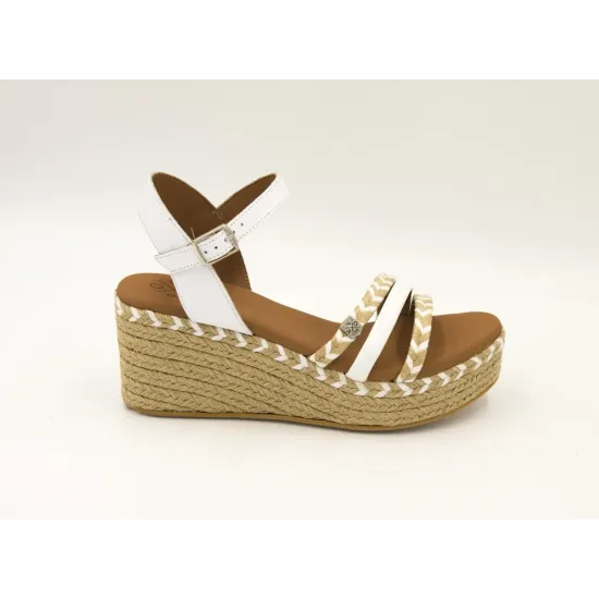 SANDALIAS CUÑA  POPA 051 ALBANI CUERDA B