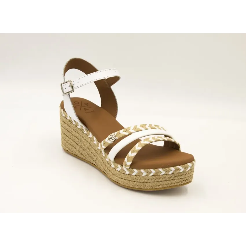 SANDALIAS CUÑA  POPA 051 ALBANI CUERDA B