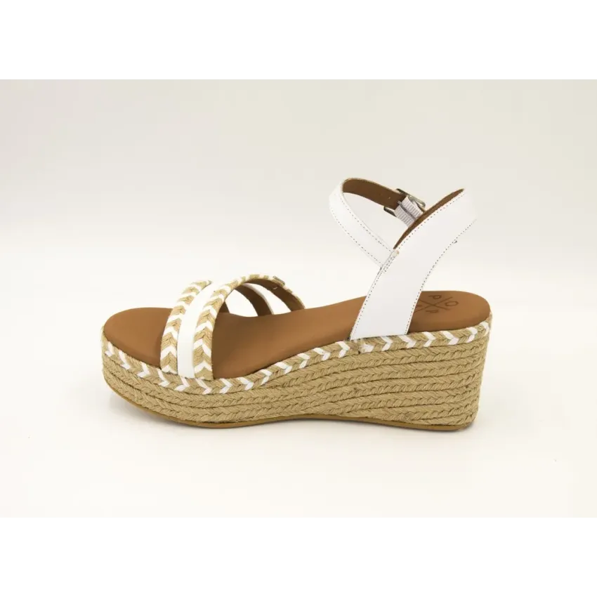 SANDALIAS CUÑA  POPA 051 ALBANI CUERDA B