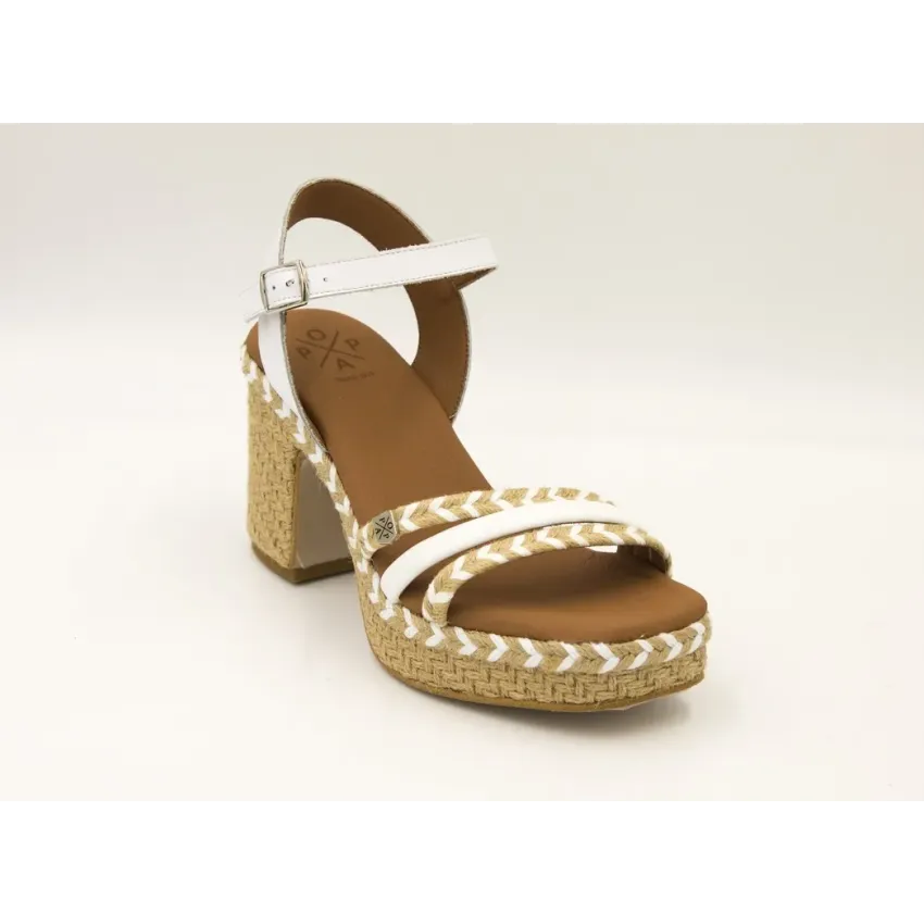 SANDALIAS  MUJER POPA 051 KUKA CUERDA BL