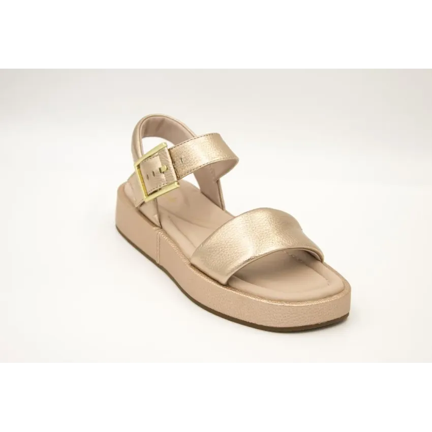 SANDALIAS  MUJER CLARKS ORO