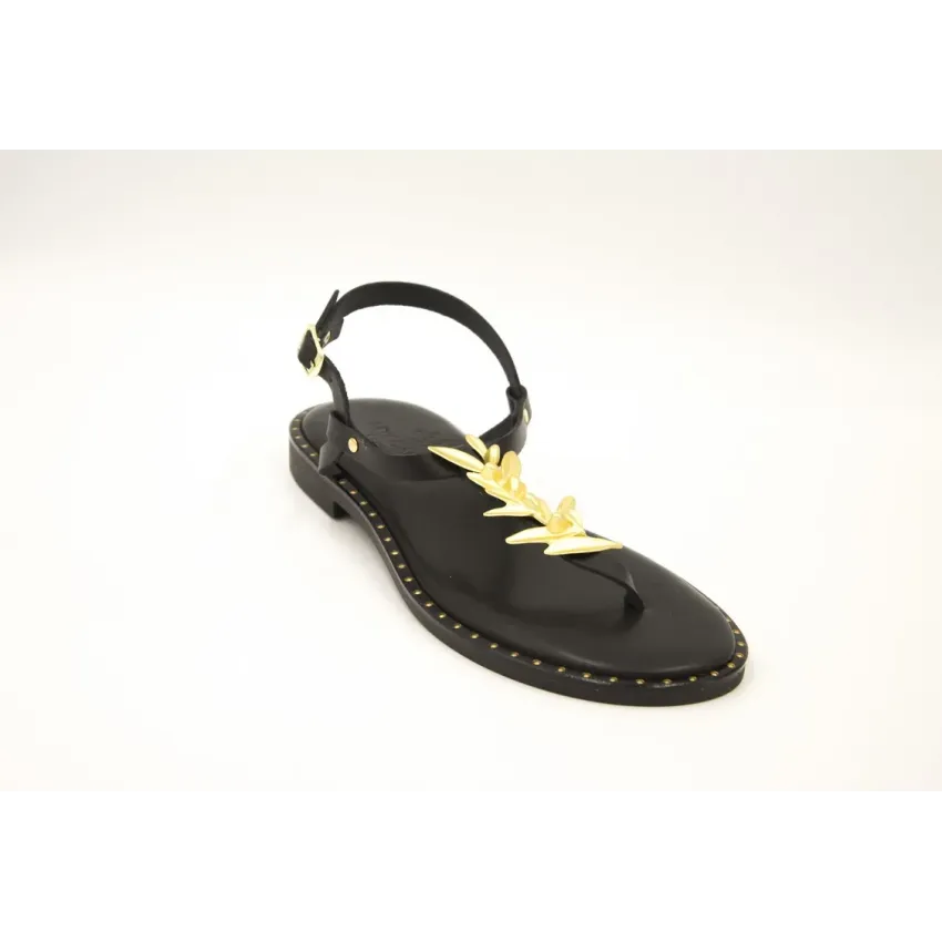 SANDALIAS  MUJER MYCONIAN 221584 NEGRO