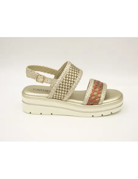 SANDALIAS  MUJER CARMELA 162255 ORO