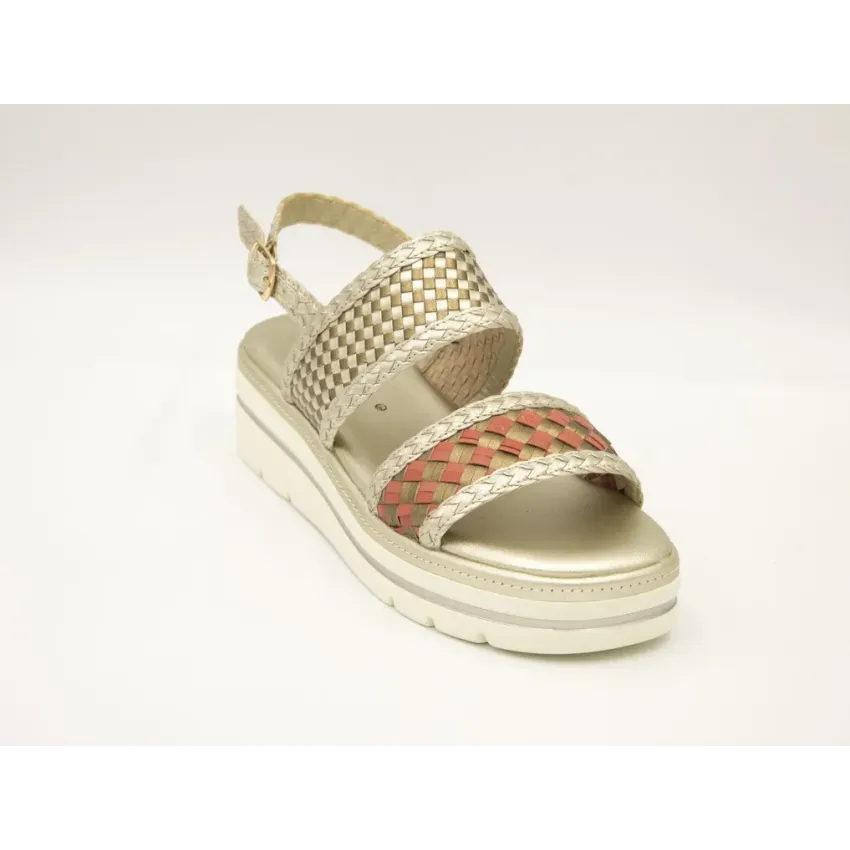 SANDALIAS  MUJER CARMELA 162255 ORO
