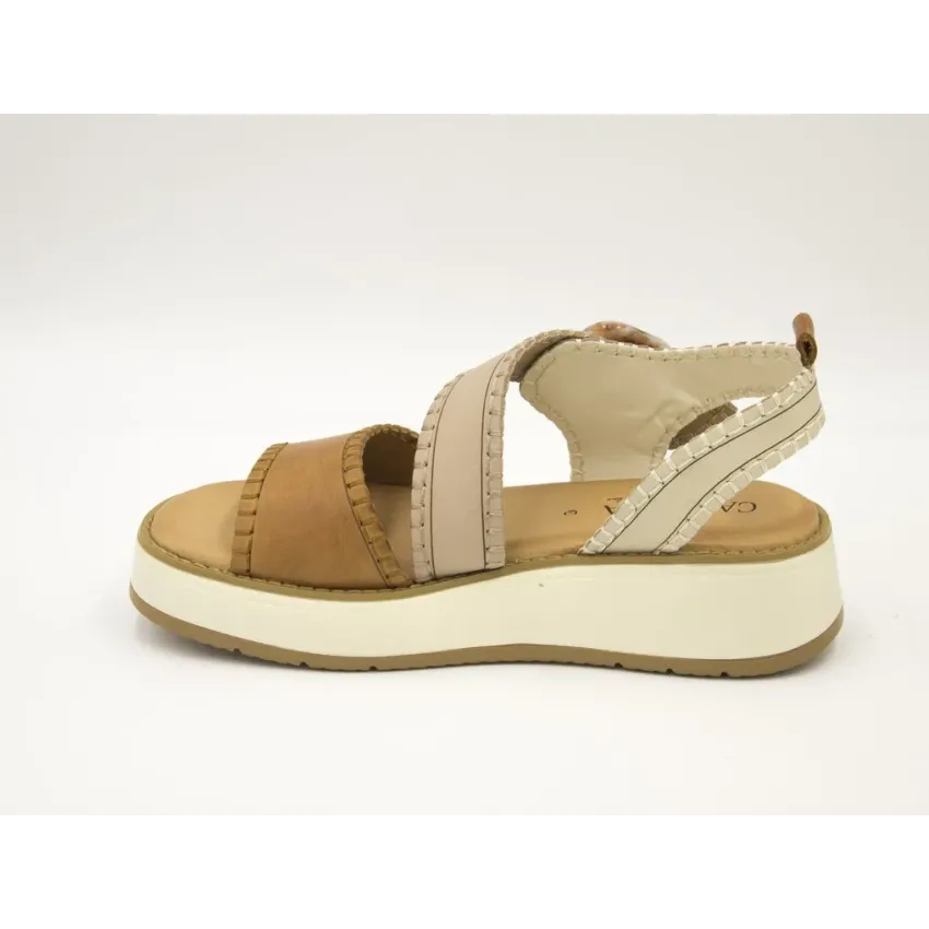 SANDALIAS  MUJER CARMELA 162247 CAMEL
