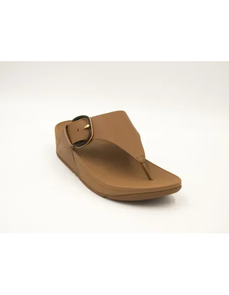 SANDALIAS CUÑA  FITFLOP LULU RESIN CUERO