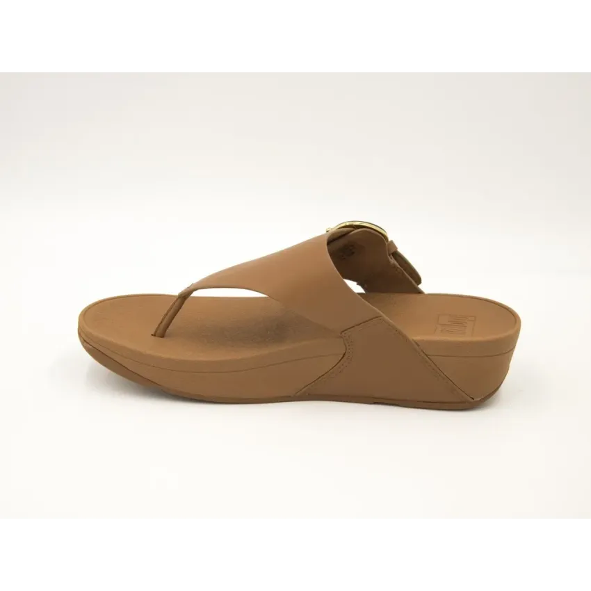 SANDALIAS CUÑA  FITFLOP LULU RESIN CUERO