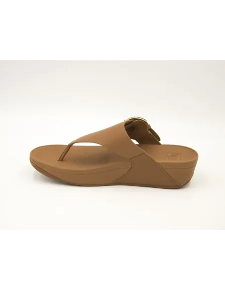 SANDALIAS CUÑA  FITFLOP LULU RESIN CUERO