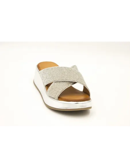 SANDALIAS CUÑA  REPO 55142 NEGRO