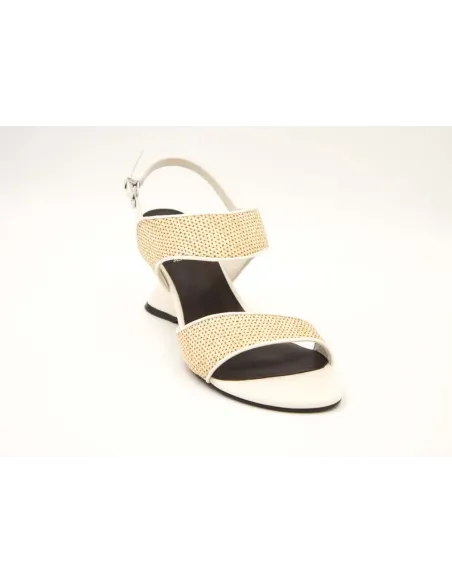 SANDALIAS CUÑA  JEANNOT AJ613 BL